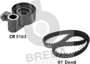 Breda Lorett KCD0170 - Kit de distribution droxauto.com