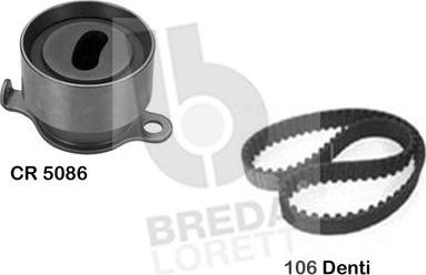 Breda Lorett KCD0172 - Kit de distribution droxauto.com