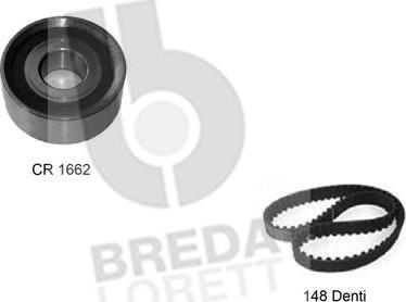 Breda Lorett KCD0256 - Kit de distribution droxauto.com