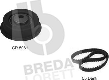 Breda Lorett KCD0218 - Kit de distribution droxauto.com
