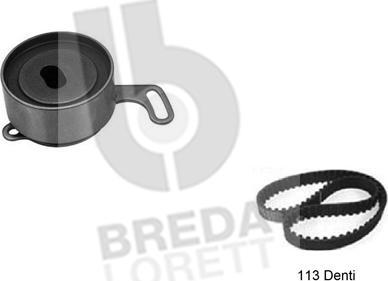 Breda Lorett KCD0272 - Kit de distribution droxauto.com