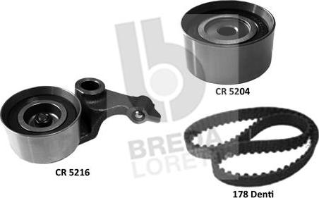 Breda Lorett KCD0744 - Kit de distribution droxauto.com