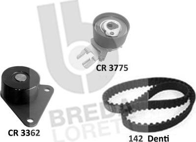 Breda Lorett KCD0764 - Kit de distribution droxauto.com
