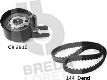 Breda Lorett KCD0786 - Kit de distribution droxauto.com
