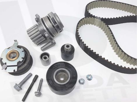 Breda Lorett KPA0791A - Pompe à eau + kit de courroie de distribution droxauto.com