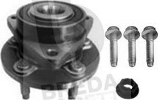 Breda Lorett KRT2858 - Kit de roulements de roue droxauto.com