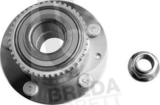 Breda Lorett KRT7830 - Kit de roulements de roue droxauto.com