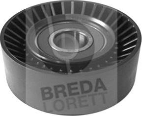 Breda Lorett POA3554 - Poulie renvoi / transmission, courroie trapézoïdale à nervures droxauto.com