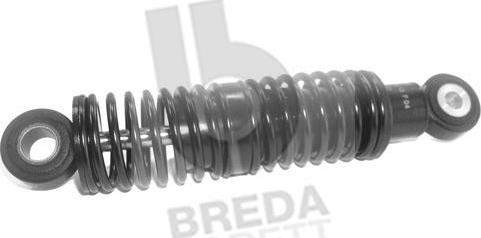 Breda Lorett TOA3869 - Amortisseur de vibrations, courroie trapézoïdale à nervures droxauto.com