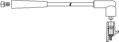 Bremi 611/60 - Câble d'allumage droxauto.com