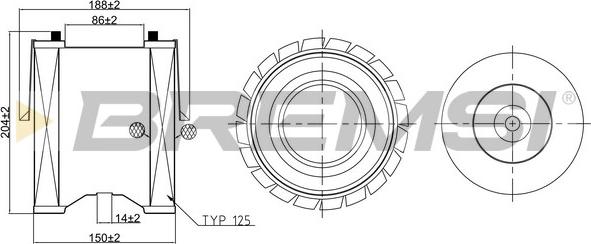 Bremsi FA1971 - Filtre à air droxauto.com