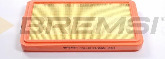 Bremsi FA2149 - Filtre à air droxauto.com