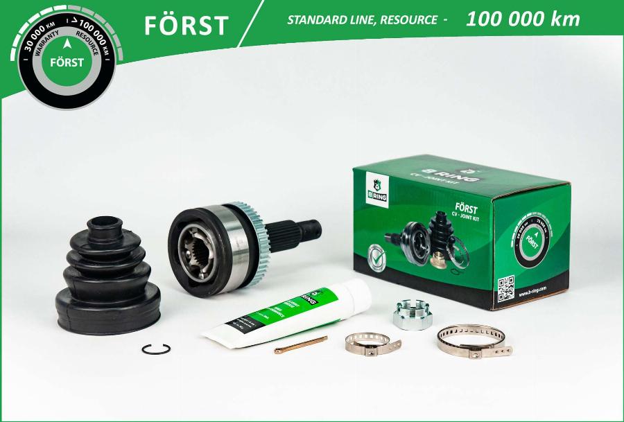 B-RING BOC9517A - Jeu de joints, arbre de transmission droxauto.com