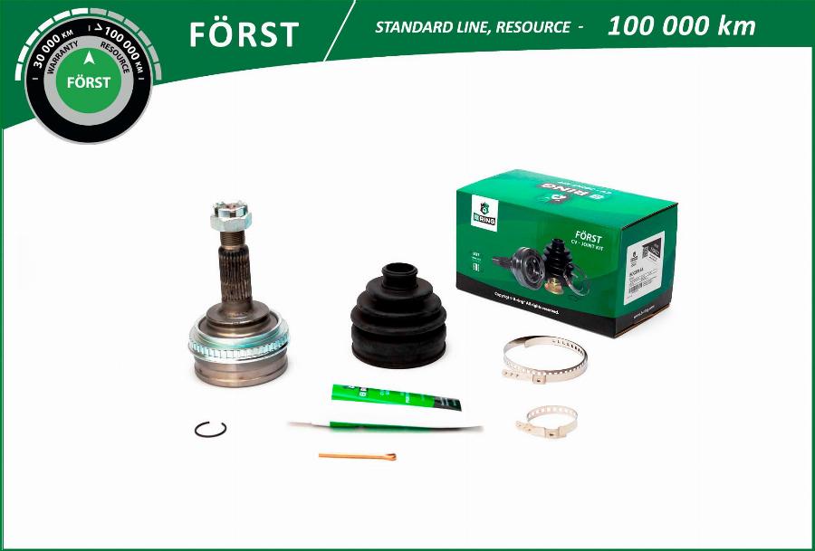 B-RING BOC8916A - Jeu de joints, arbre de transmission droxauto.com