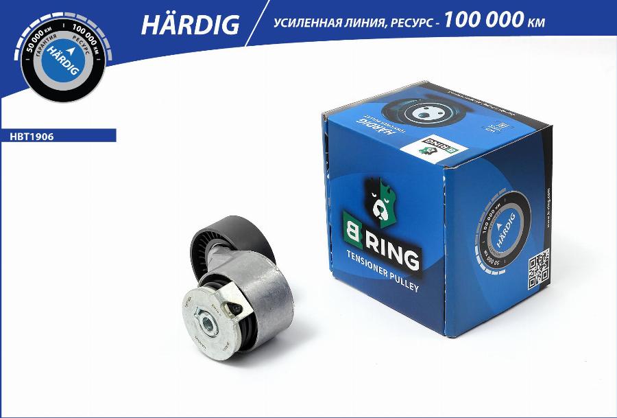 B-RING HBT1906 - Tendeur de courroie, courroie trapézoïdale à nervures droxauto.com