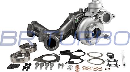 BR Turbo 4918907803RSM - Turbocompresseur, suralimentation droxauto.com