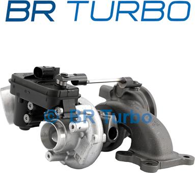 BR Turbo 4918001405RS - Turbocompresseur, suralimentation droxauto.com