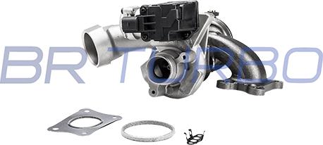 BR Turbo 4918001275RSG - Turbocompresseur, suralimentation droxauto.com