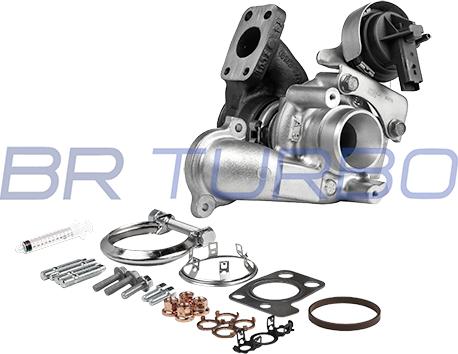 BR Turbo 4917203000RSM - Turbocompresseur, suralimentation droxauto.com