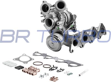 BR Turbo 49T7301005RSM - Turbocompresseur, suralimentation droxauto.com