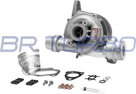 BR Turbo 54399980127RSM - Turbocompresseur, suralimentation droxauto.com