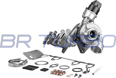 BR Turbo 54399880031RSM - Turbocompresseur, suralimentation droxauto.com