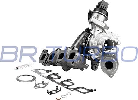BR Turbo 54399880136RSG - Turbocompresseur, suralimentation droxauto.com