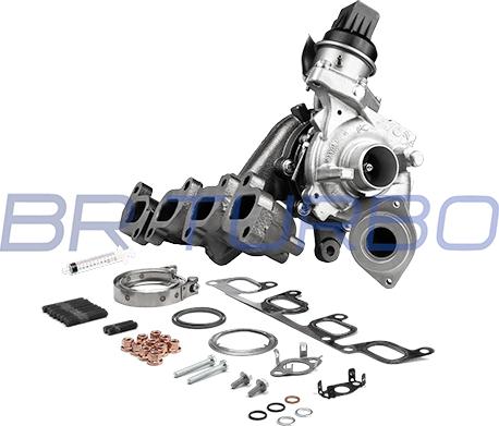 BR Turbo 54399880136RSM - Turbocompresseur, suralimentation droxauto.com