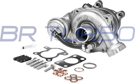 BR Turbo 54359880009RSM - Turbocompresseur, suralimentation droxauto.com