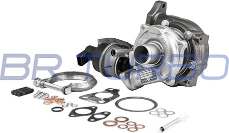 BR Turbo 54359880037RSM - Turbocompresseur, suralimentation droxauto.com