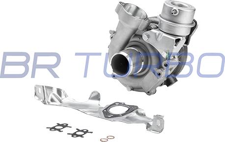BR Turbo 54389880018RSG - Turbocompresseur, suralimentation droxauto.com