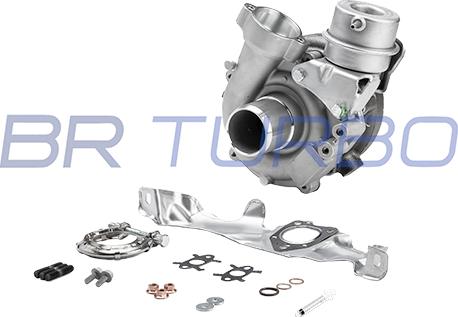 BR Turbo 54389880018RSM - Turbocompresseur, suralimentation droxauto.com