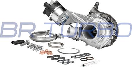 BR Turbo 54389880031RSM - Turbocompresseur, suralimentation droxauto.com