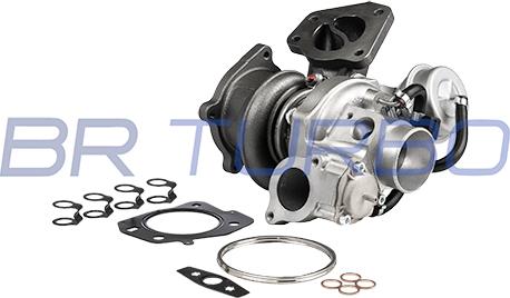 BR Turbo 53049880200RSG - Turbocompresseur, suralimentation droxauto.com