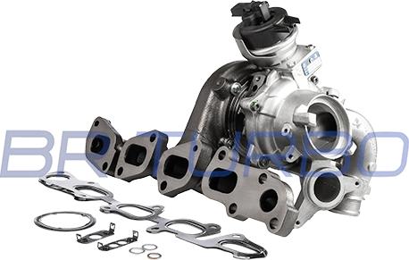 BR Turbo 53039880543RSG - Turbocompresseur, suralimentation droxauto.com