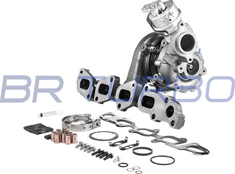 BR Turbo 53039880542RSM - Turbocompresseur, suralimentation droxauto.com