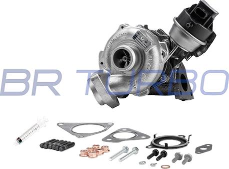 BR Turbo 53039880190RSM - Turbocompresseur, suralimentation droxauto.com