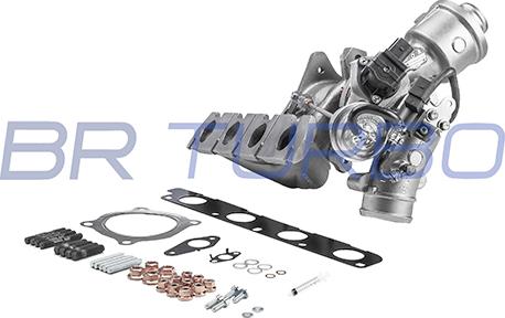 BR Turbo 53039880106RSM - Turbocompresseur, suralimentation droxauto.com