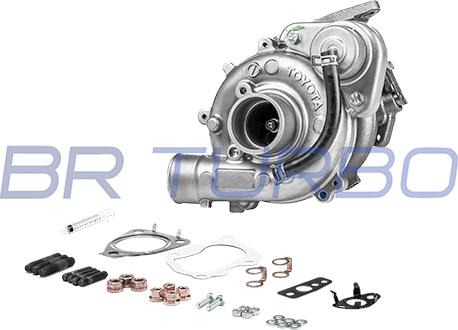 BR Turbo 17201-30030RSM - Turbocompresseur, suralimentation droxauto.com