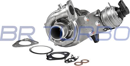 BR Turbo 804963-5001RSG - Turbocompresseur, suralimentation droxauto.com