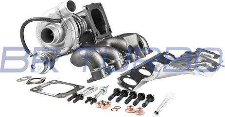 BR Turbo 802419-5002RSM - Turbocompresseur, suralimentation droxauto.com