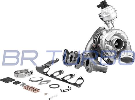 BR Turbo 757042-5001RSM - Turbocompresseur, suralimentation droxauto.com