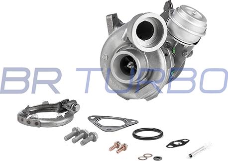BR Turbo 709836-5001RSM - Turbocompresseur, suralimentation droxauto.com