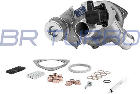 BR Turbo BRTX6858M - Turbocompresseur, suralimentation droxauto.com