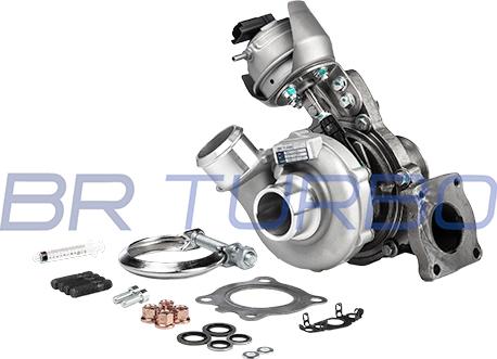 BR Turbo BRTX6861M - Turbocompresseur, suralimentation droxauto.com