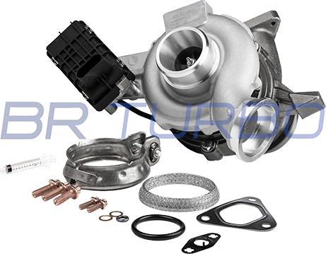 BR Turbo BRTX6375M - Turbocompresseur, suralimentation droxauto.com