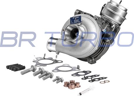 BR Turbo BRTX6372M - Turbocompresseur, suralimentation droxauto.com