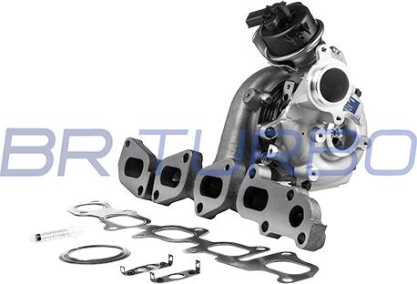 BR Turbo BRTX10151 - Turbocompresseur, suralimentation droxauto.com