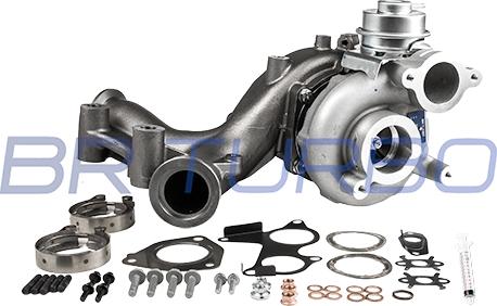 BR Turbo BRTX8223M - Turbocompresseur, suralimentation droxauto.com