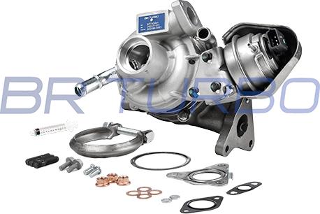 BR Turbo BRTX3401M - Turbocompresseur, suralimentation droxauto.com